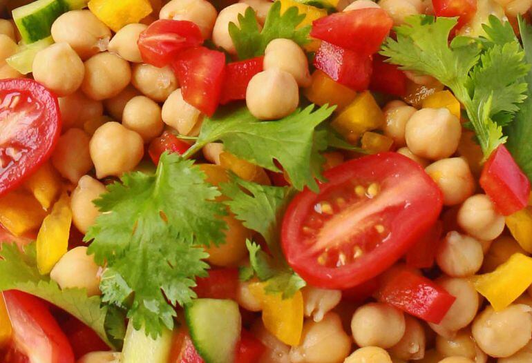 Ensalada de garbanzos