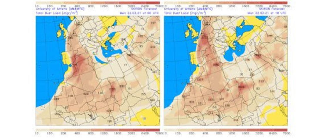 Activado el protocolo por contaminación atmosférica en la ciudad de Murcia 