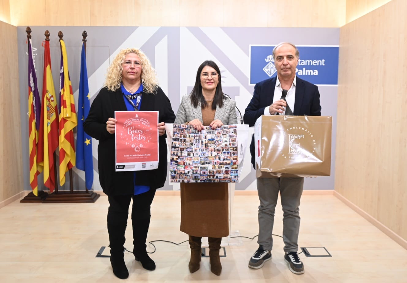 Ayuntamiento de Palma presentación mercadillos Navidad