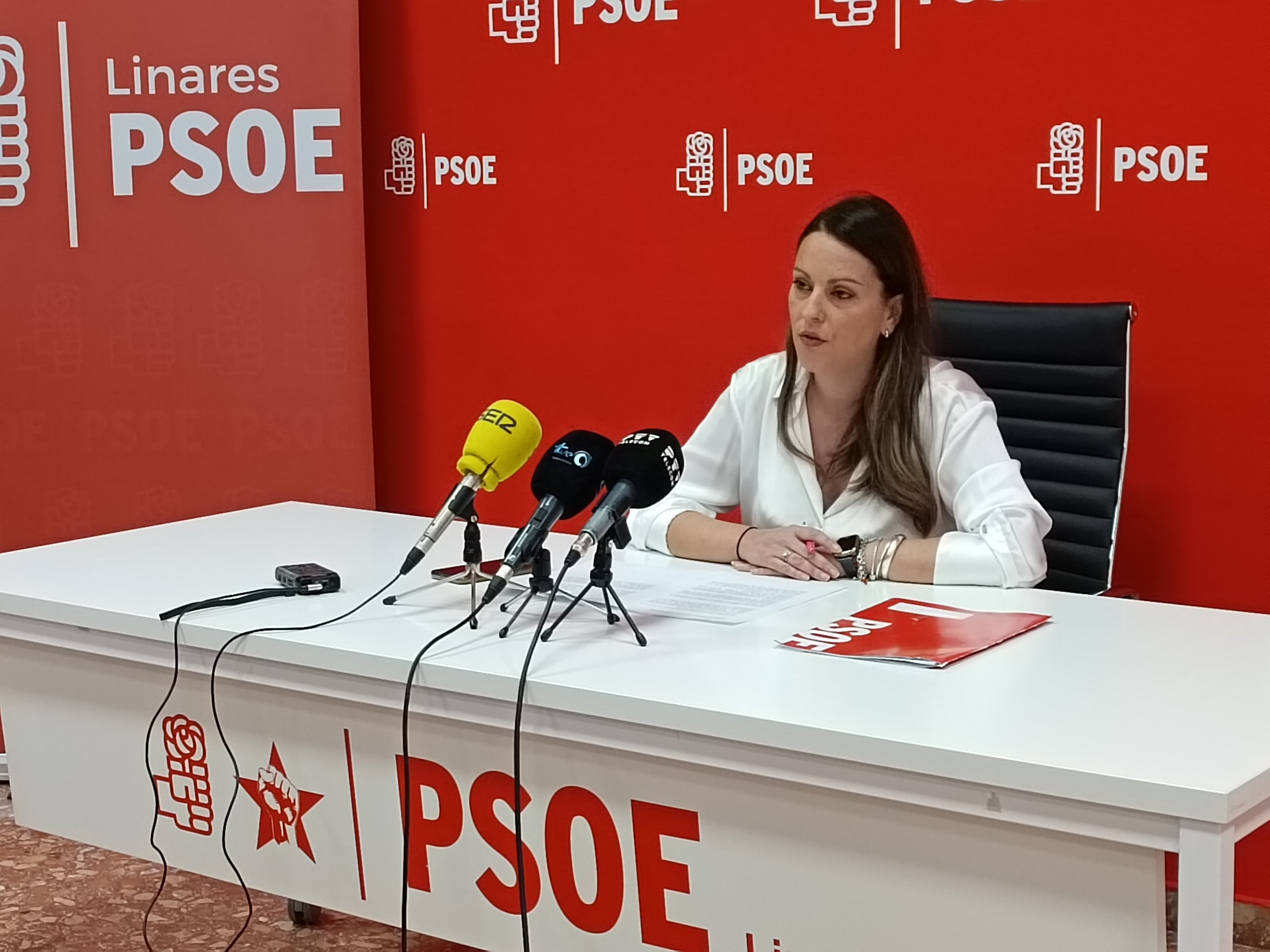 Raquel Ortiz, concejala del PSOE de Linares.