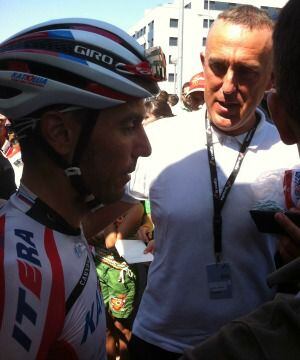 Purito Rodríguez en la etapa de Logroño de este año.