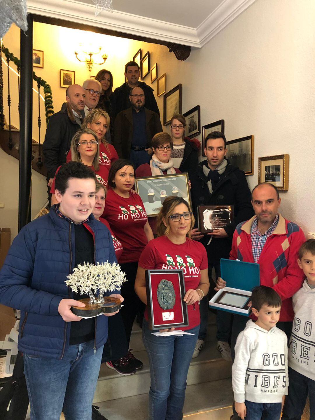 Premiados del Concurso de Escaparates Navideños 2018