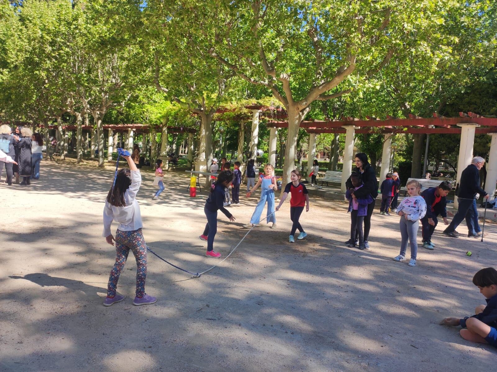 Día del juego en la calle.