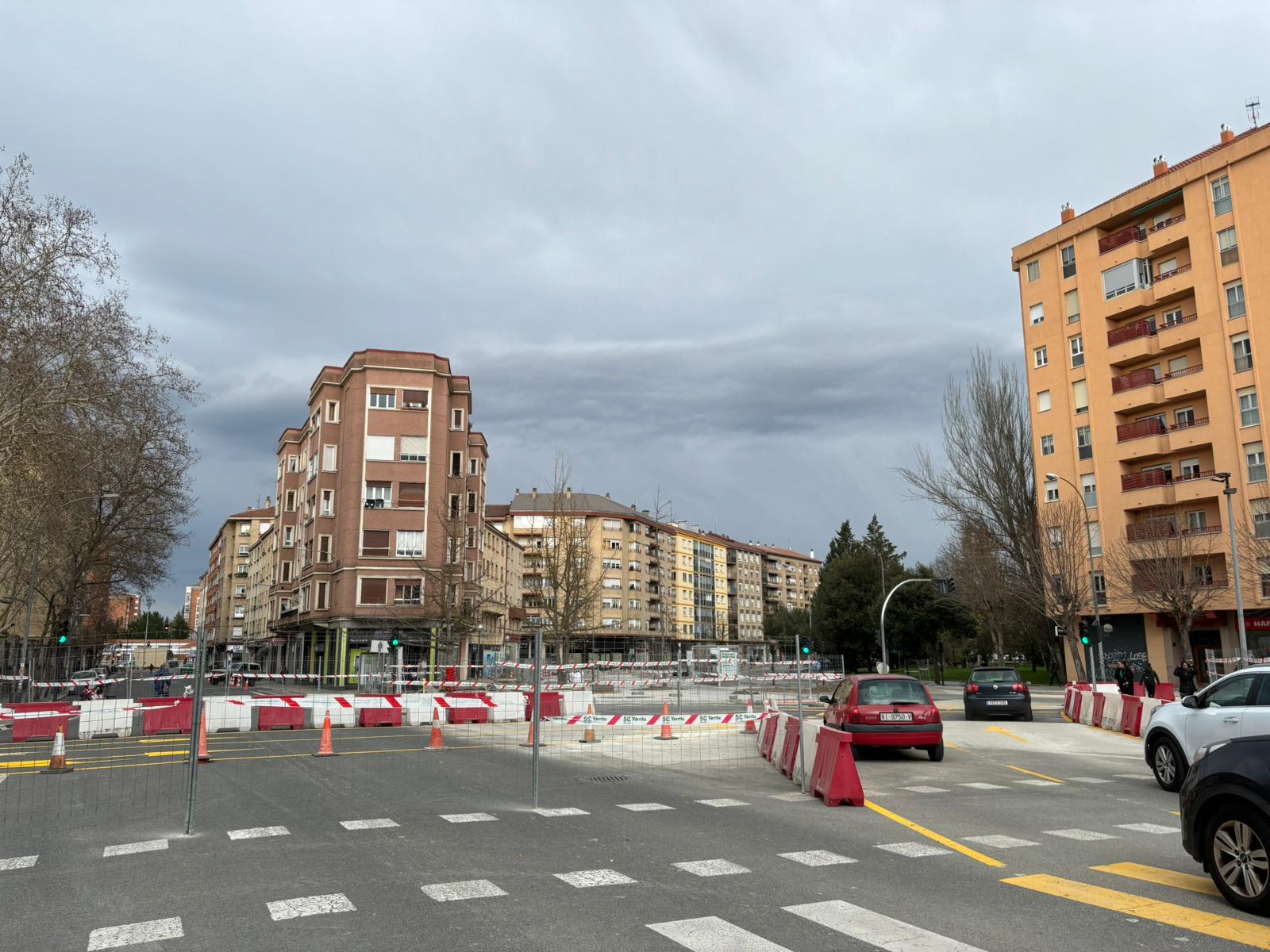 El tráfico se ha desviado por la calle Obispo Ballester