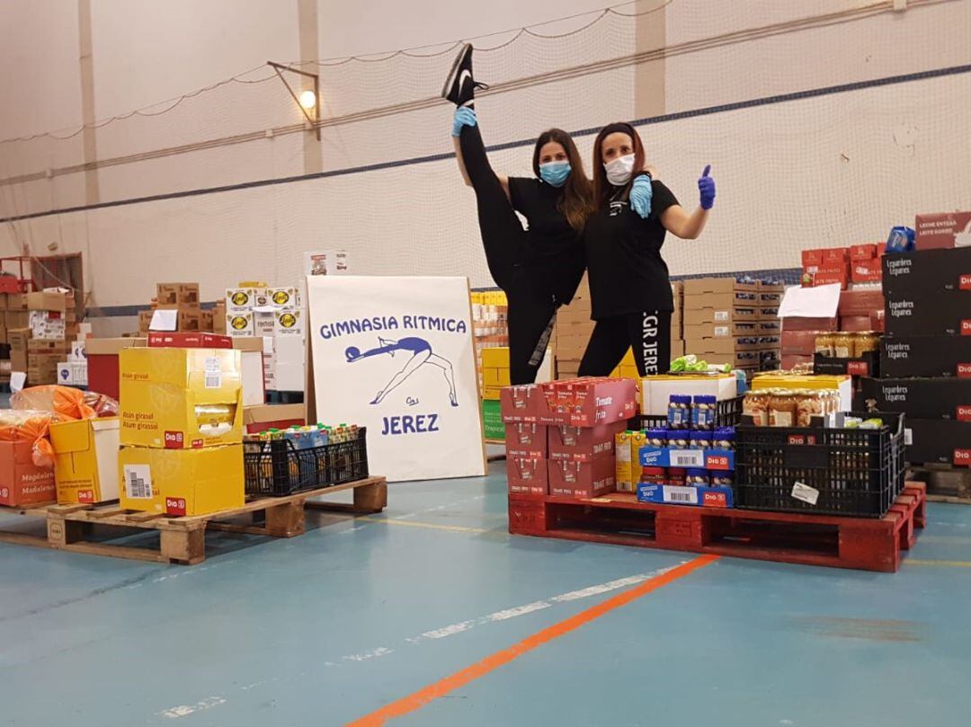 Donación de alimentos donado por el CGRJ