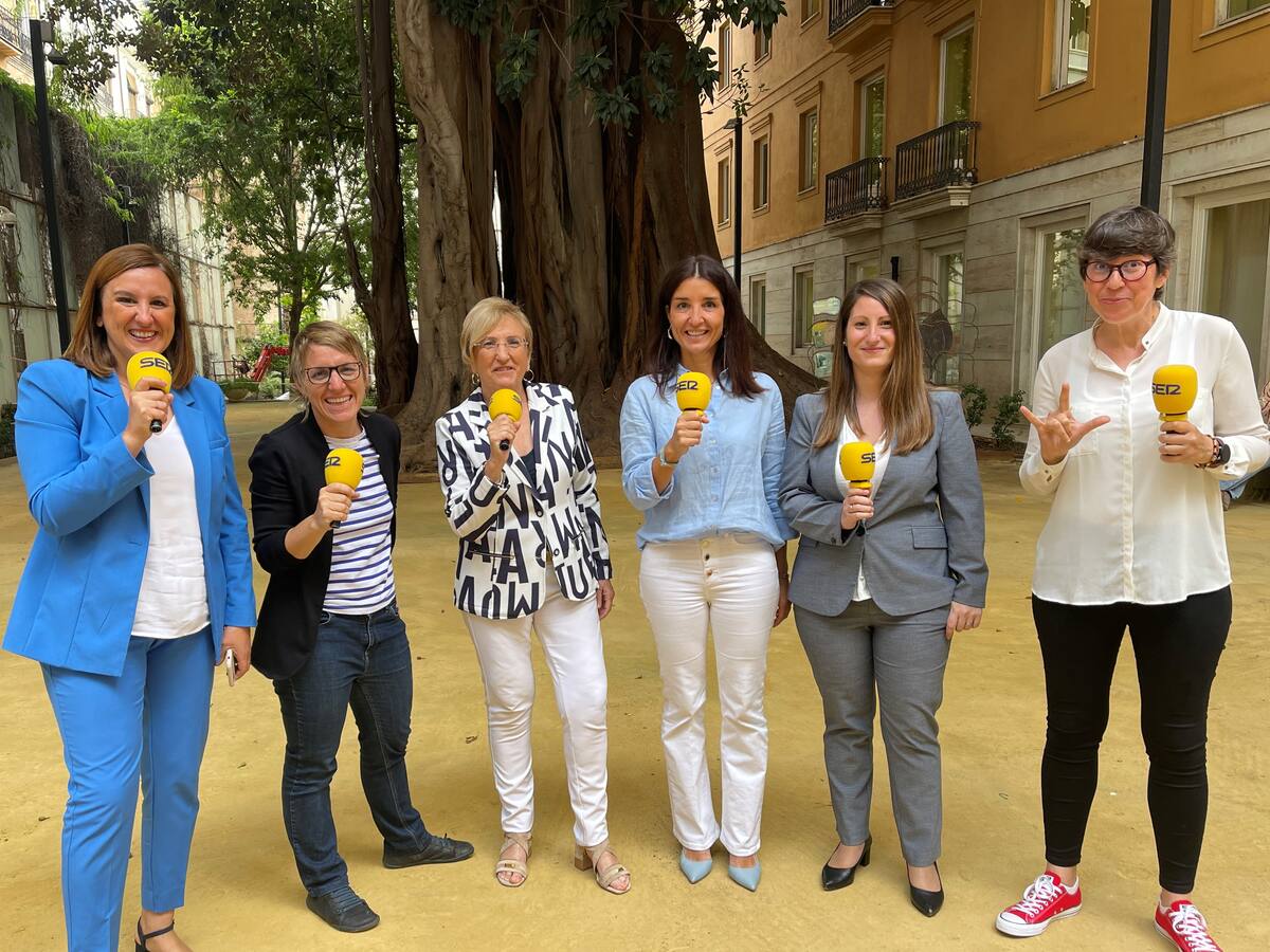 La Cadena SER entrevista en exclusiva a las seis síndicas de Les Corts Valencianes