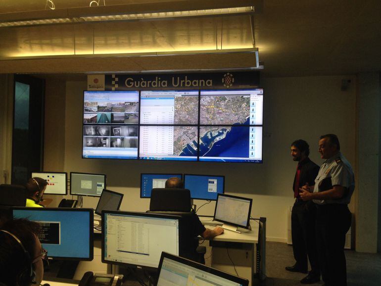 Interior de la comissaria de la Guàrdia Urbana de Tarragona