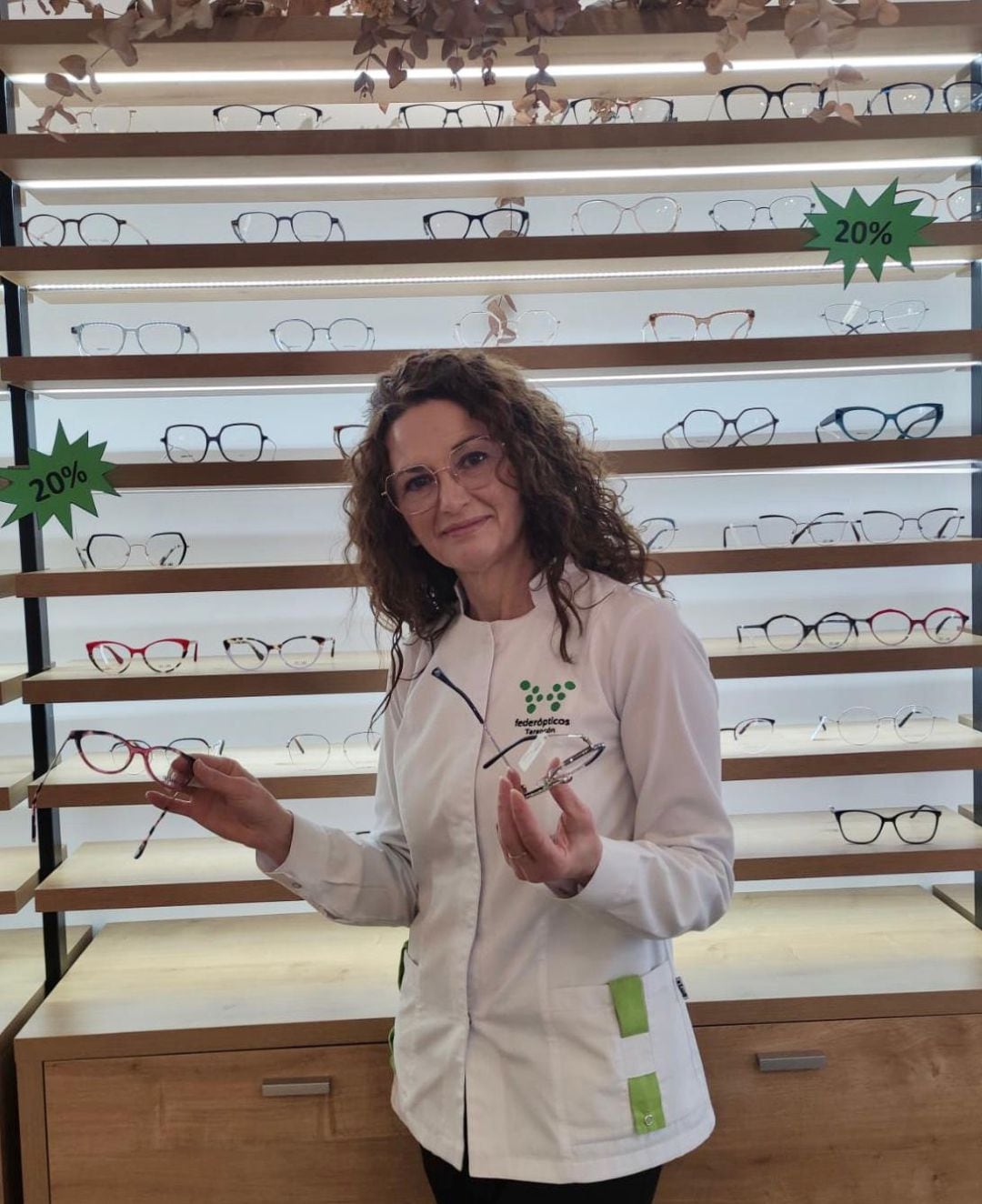 Beatriz López, optometrista