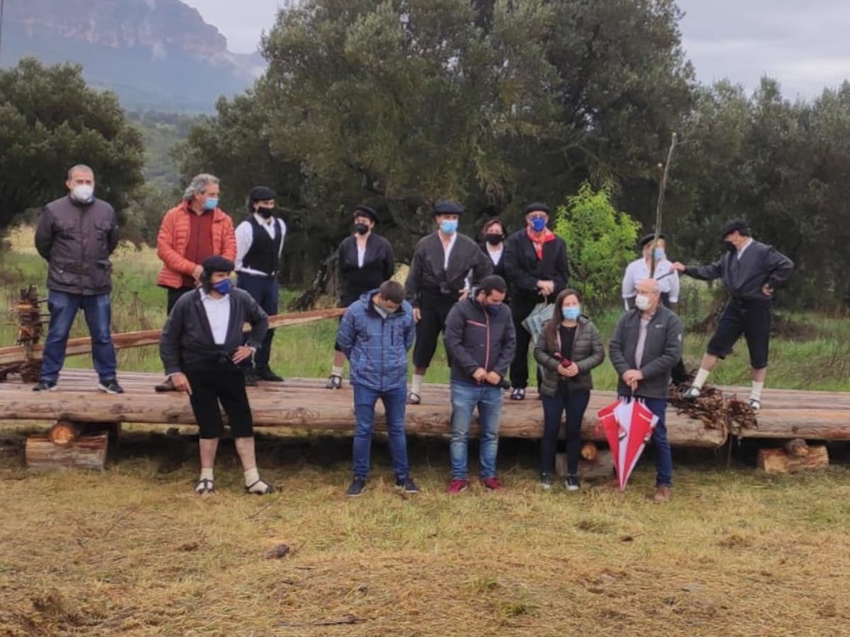 Las asociaciones nabateras de Aragón inician la corta de verdugos para los descensos de 2026