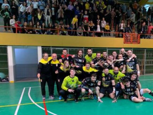 Celebración con la afición