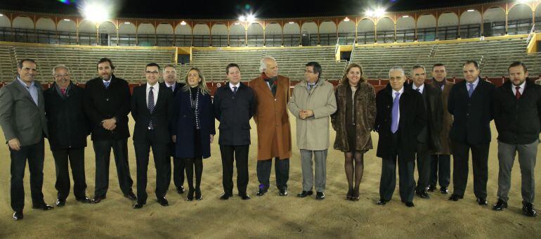 Acto de presentación de los actos del 150 aniversarios de la plaza de Toros de Toledo