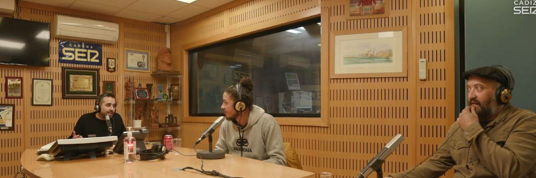 Javi Aguilera, Borja Romero y Ángel Gago en SERxCuatro.