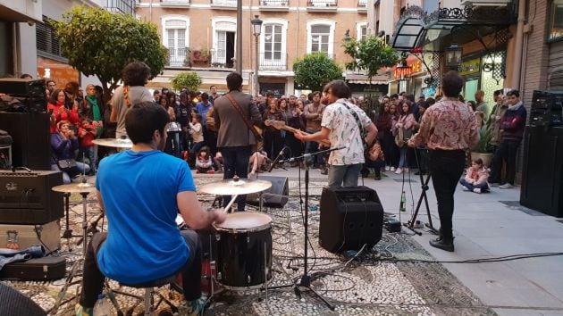 Indianápolis en concierto en La Noche en Blanco en Granada