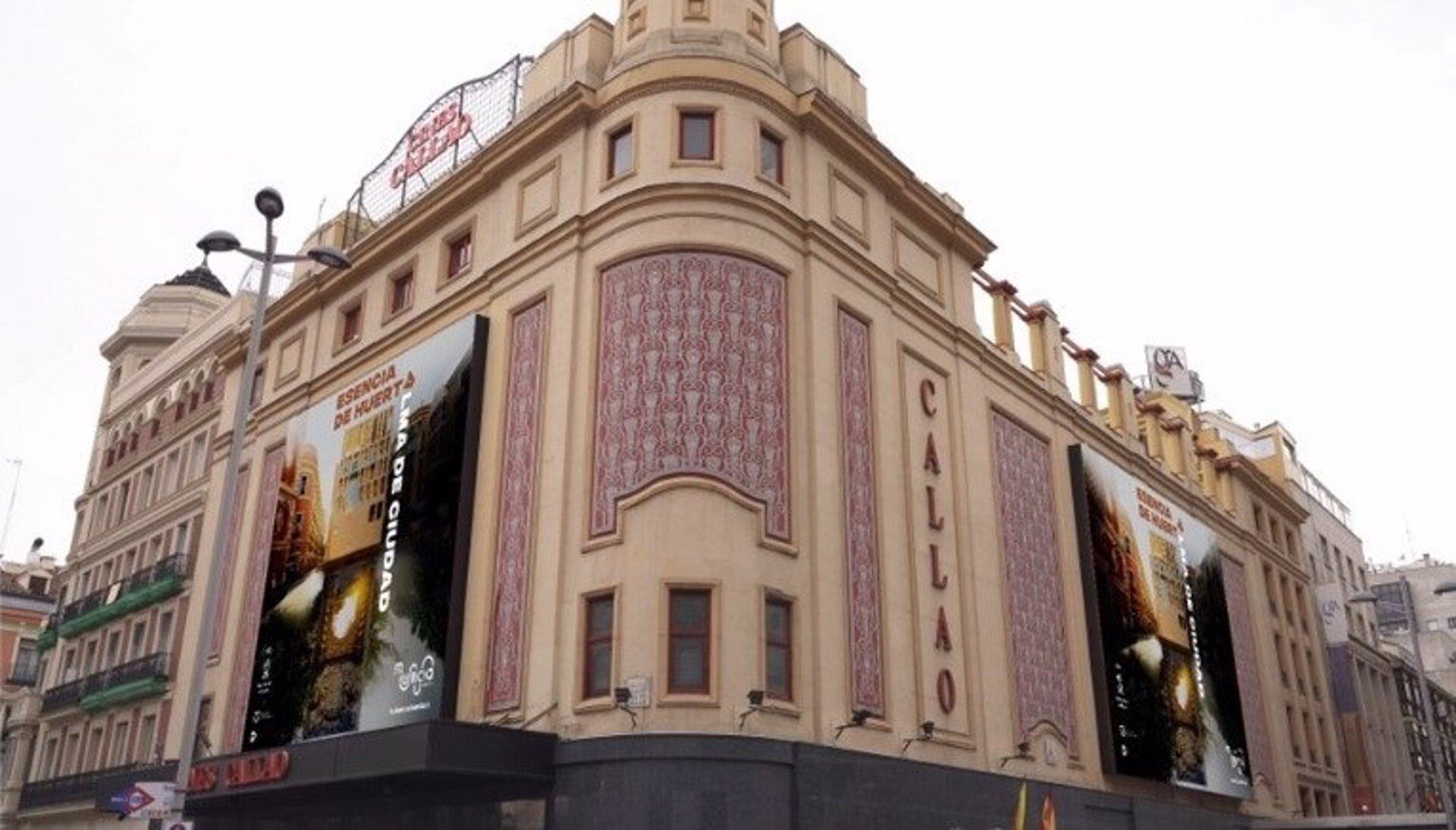 Imagen de la plaza de Callao, en Madrid