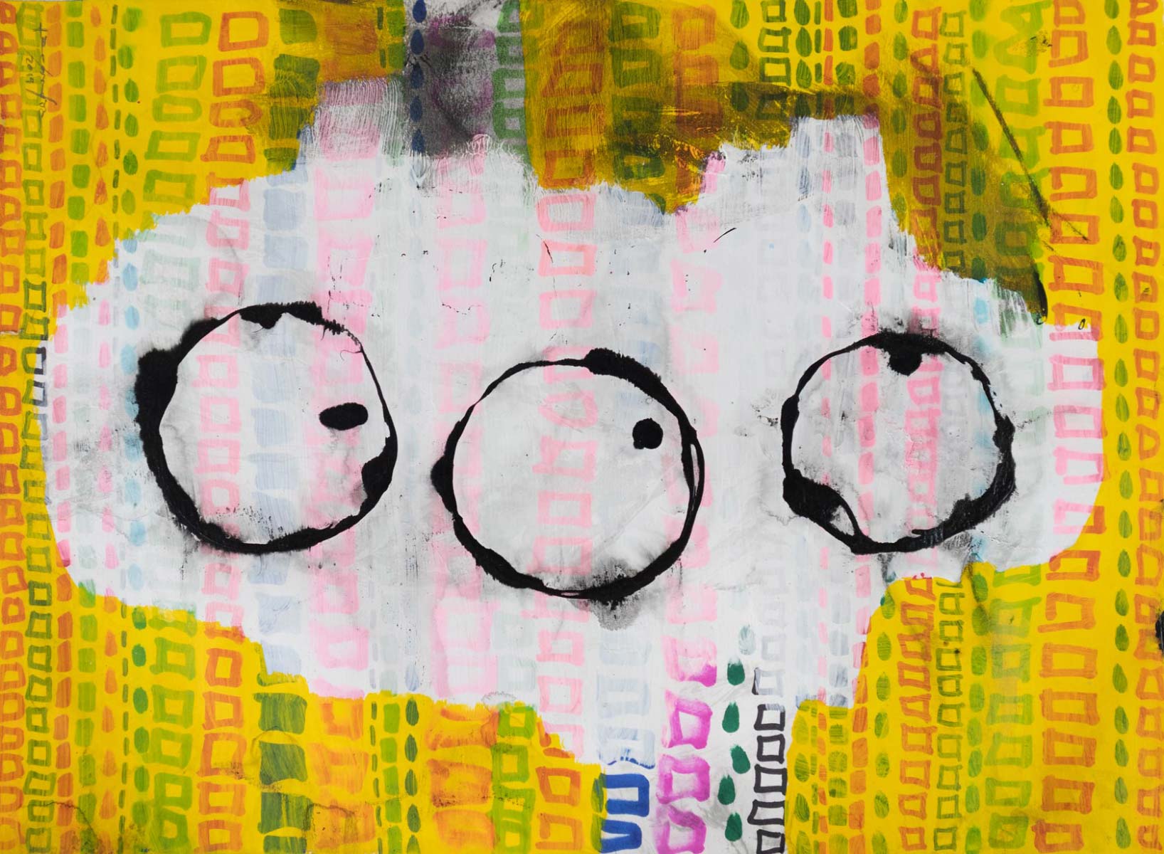 DialogueUpToYou una de las obras del artista Pacorrosa Cuevas que exhibe hasta el día 5 de febrero su exposición "Elecktra y Átomo" en el Centro Cultural de la Fundación Caja Rural del Sur en Córdoba