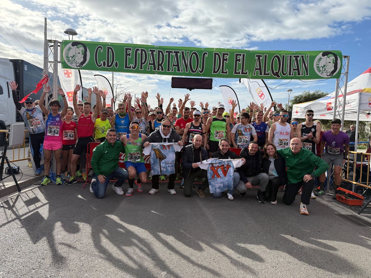 Youness Belyamna y Paula Ramírez ganan la XV Carrera ‘Espartanos del Alquián’