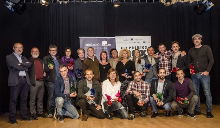 Acto celebrado en la SGAE para celebrar las nominaciones a los Max.