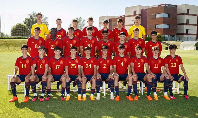 Selección Española Sub 17 en 2023