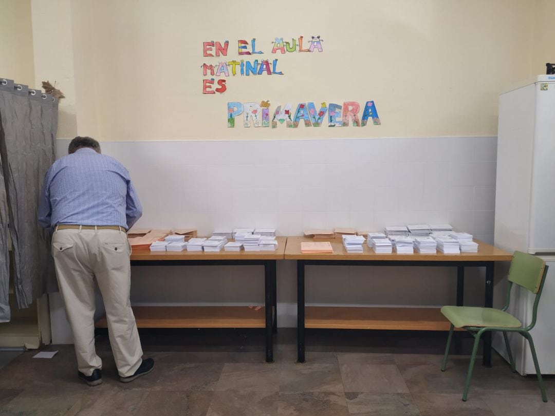 Colegio electoral en Córdoba