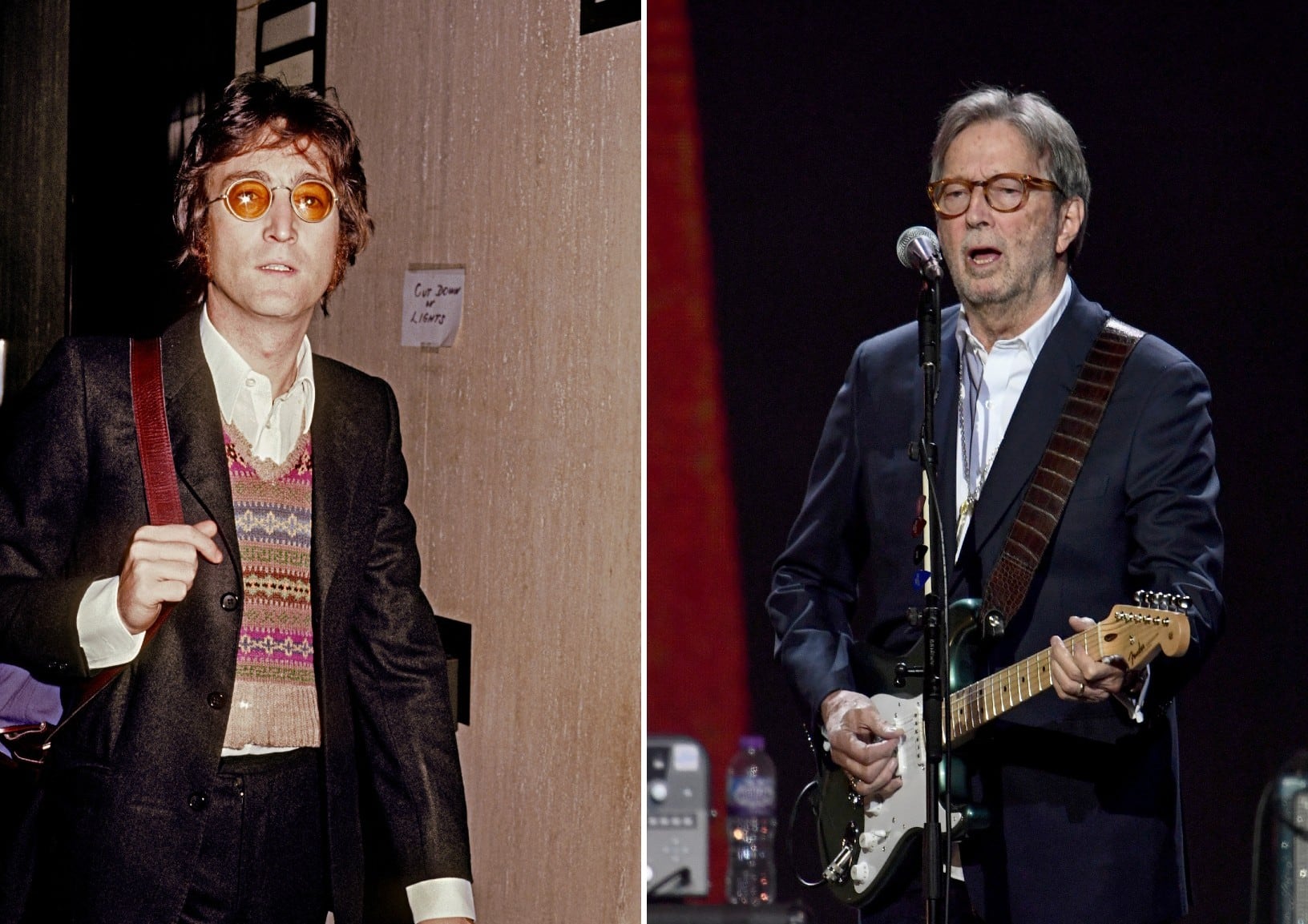 John Lennon y Eric Clapton llegaron a colaborar en varias ocasiones