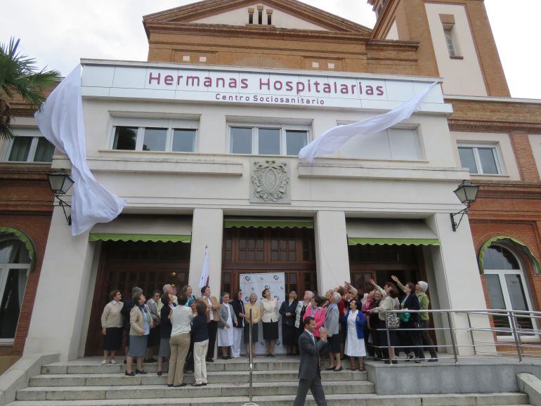 Fachada del Centro Sociosanitario. 