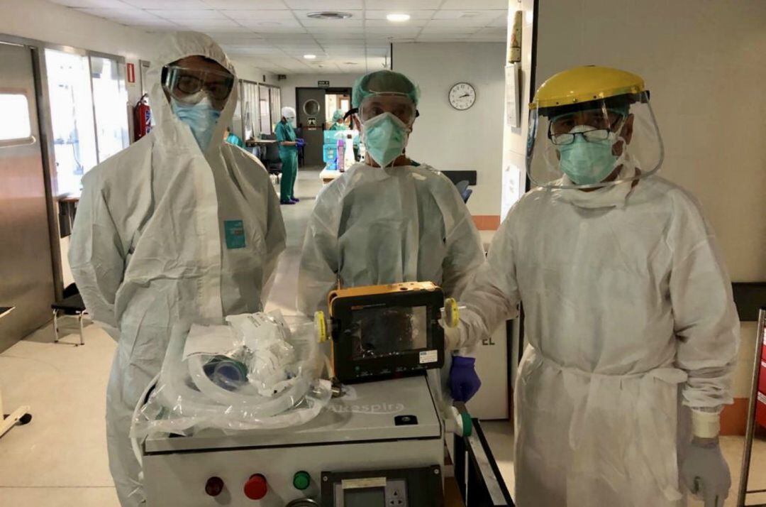 Un momento del ensayo este lunes en Antequera (Málaga)