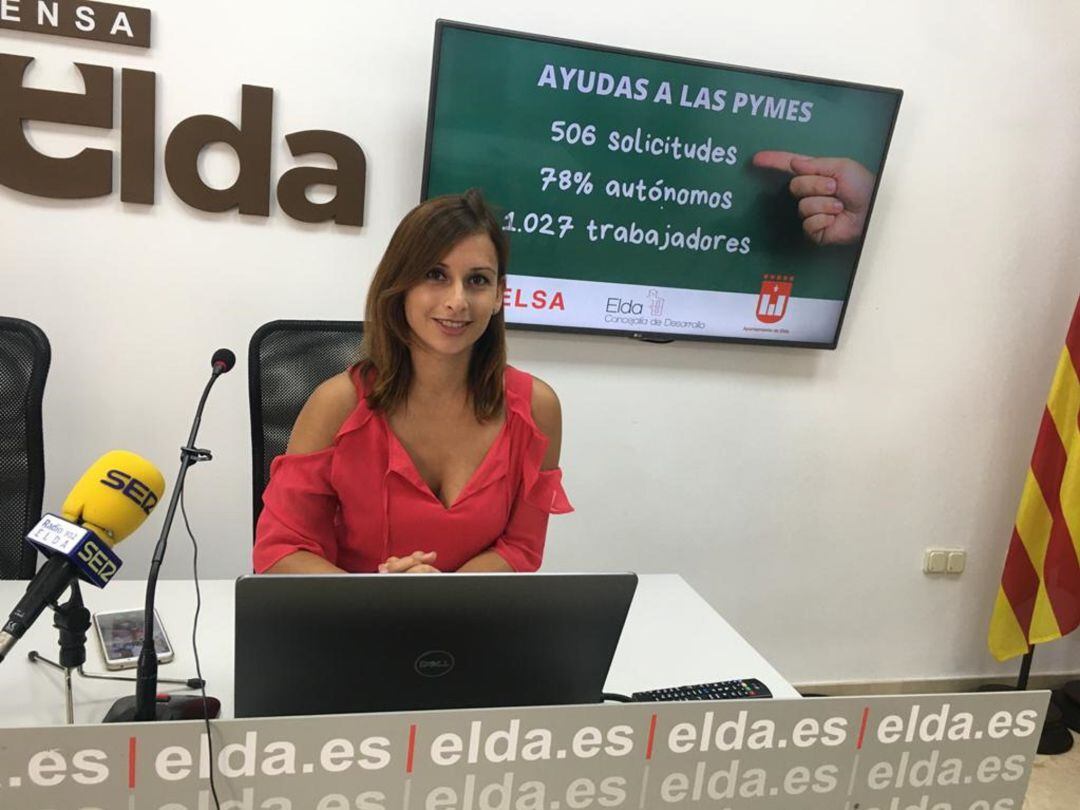 Silvia Ibáñez, concejala de Industria Elda