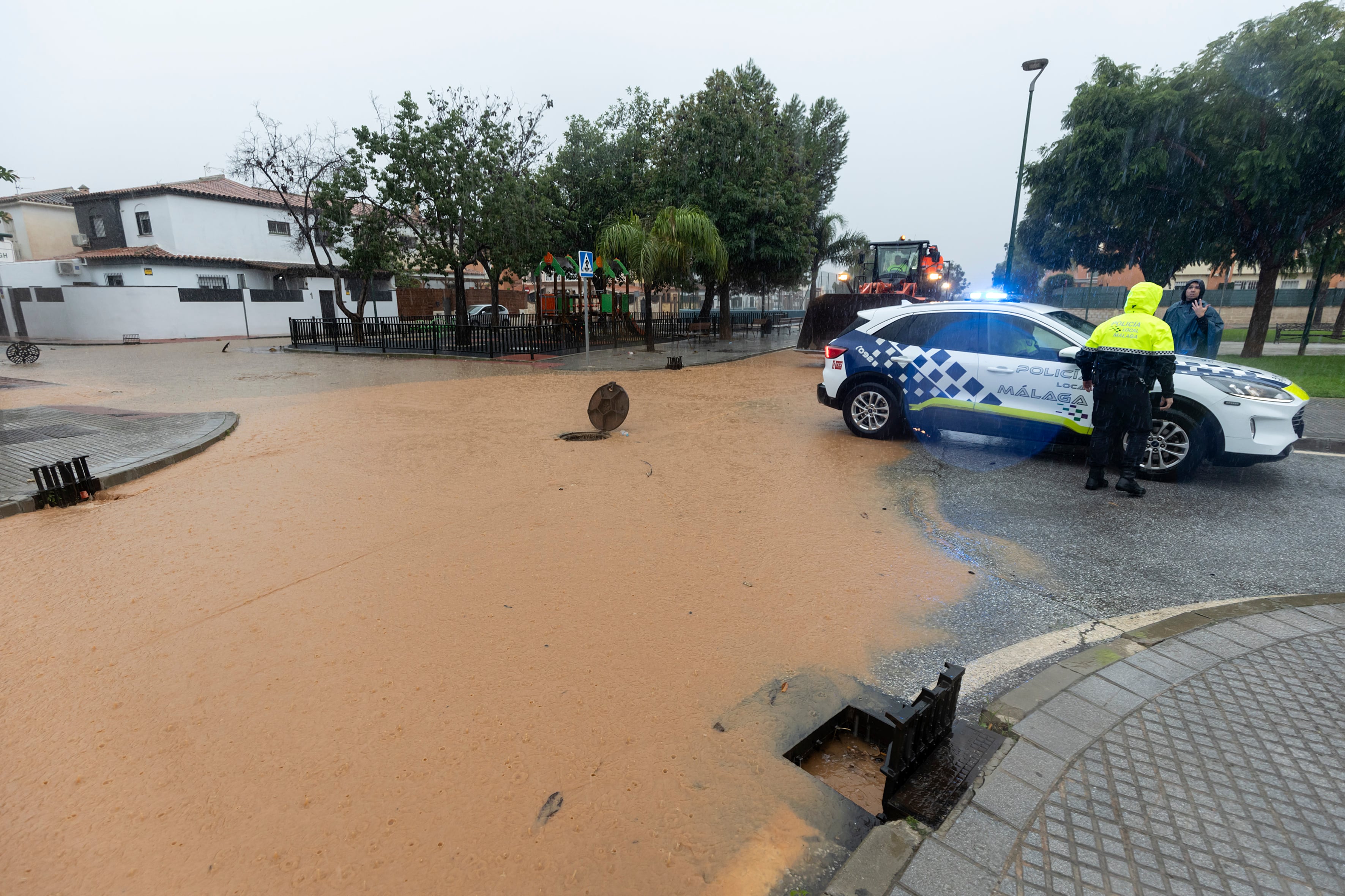 Desactivados todos los avisos por lluvias en Málaga