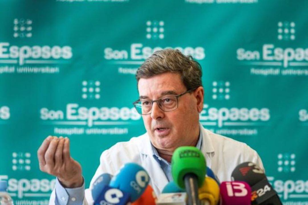 El jefe de la unidad de Virología del hospital de Son Espases, Jordi Reina