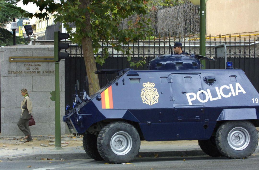 Embajada de EEUU en Madrid. 