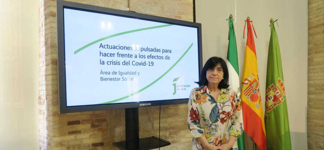 Francisca Medina, diputada de Igualdad, hace balance sobre las actuaciones.