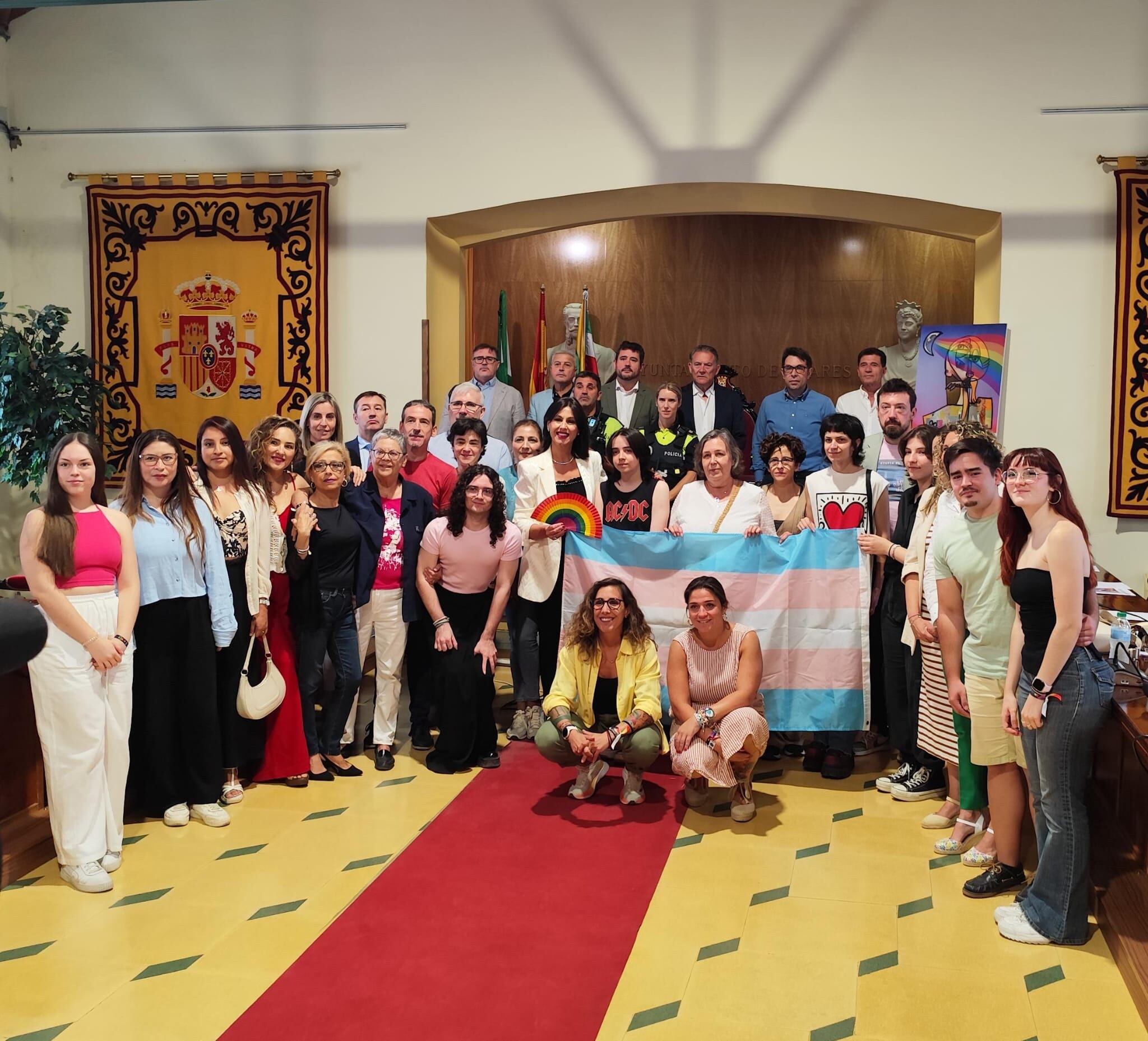 Pleno Institucional por el Día del Orgullo en Linares.