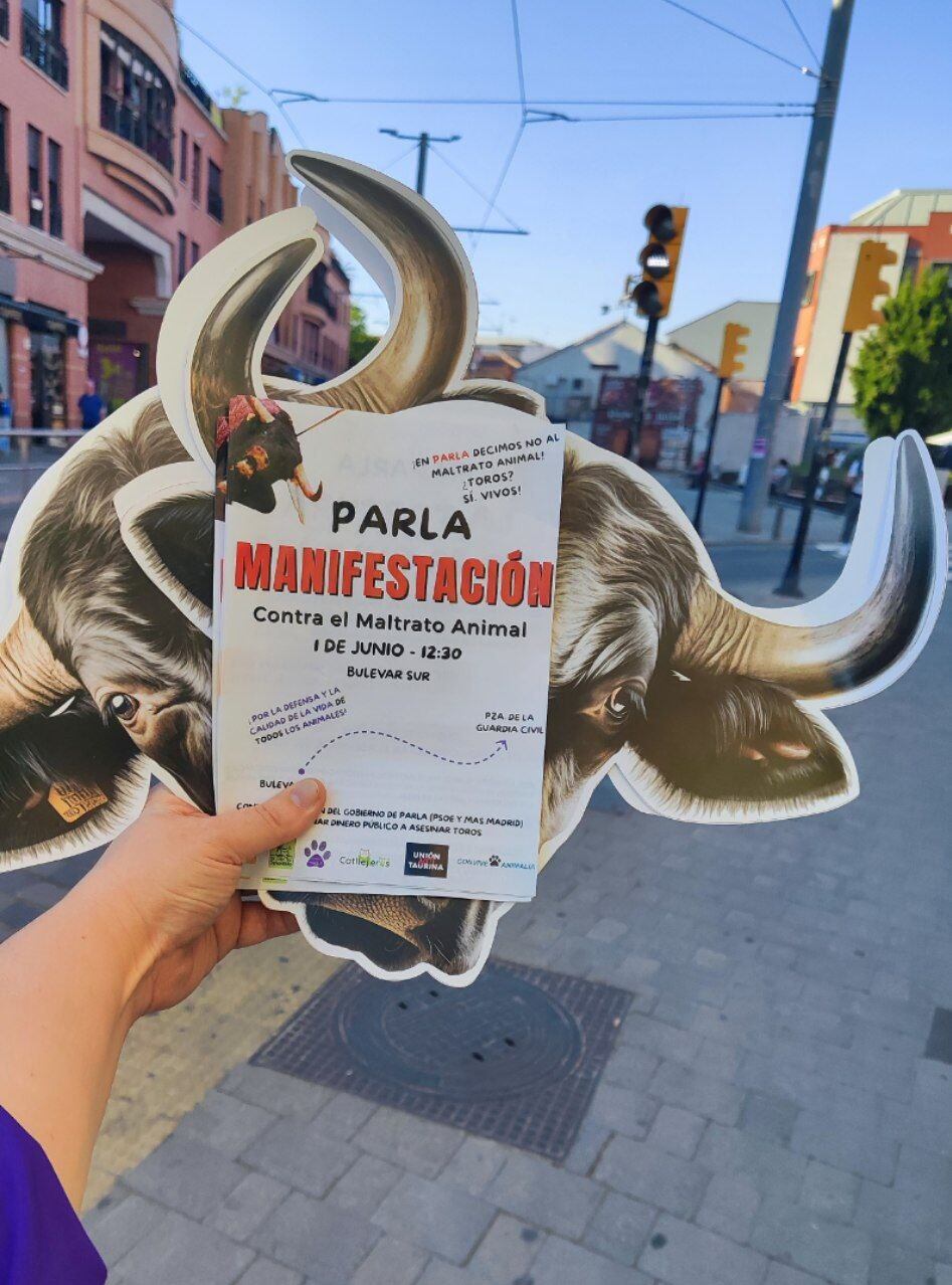 Los convocantes han repartido la información para llamar a la movilización