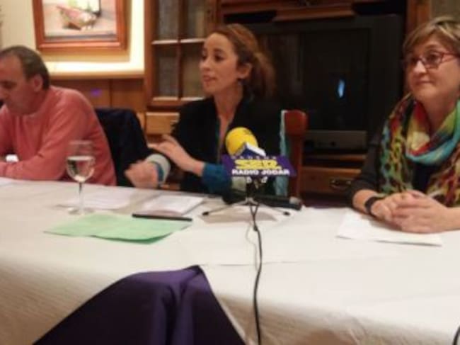 Antonio Sánchez (izquda.) en un acto comarcal el pasado mes de noviembre