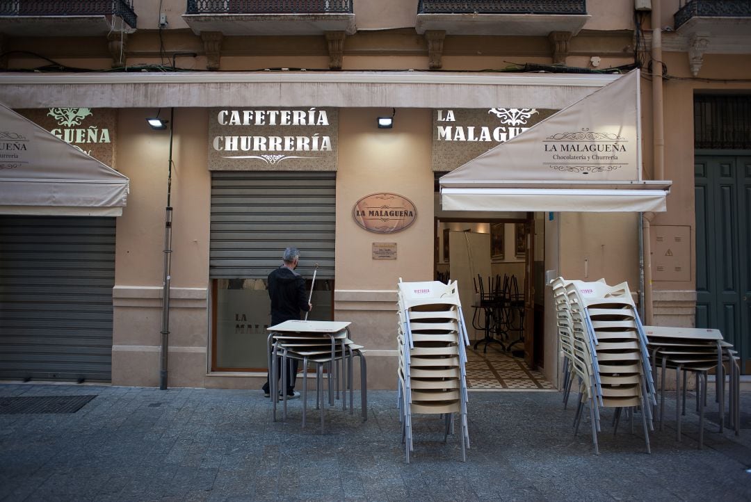 Cafetería del centro de Málaga 