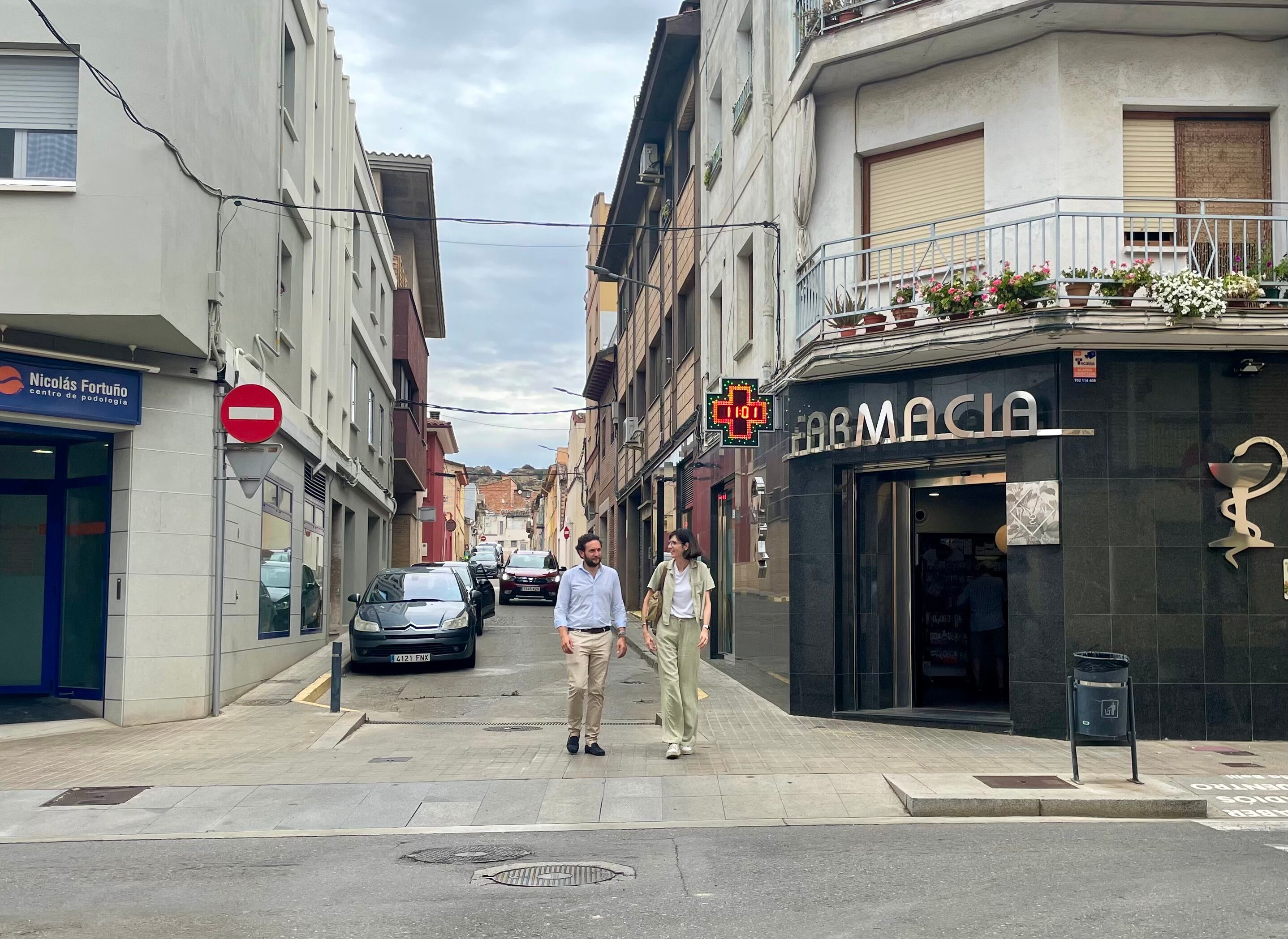 Inicio de las obras para renovar las calles Jaén y Zaragoza