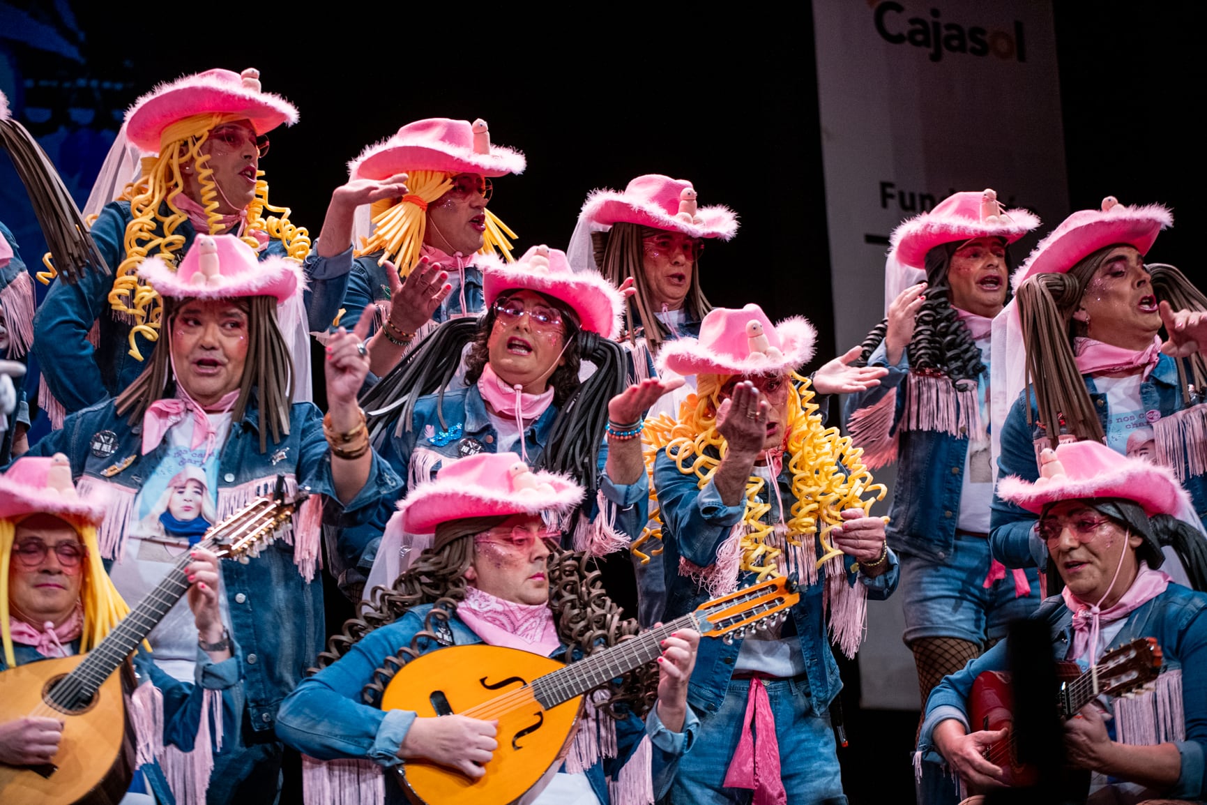 Coro &#039;Este coro es la polla&#039;. Foto: Ayuntamiento de Cádiz.