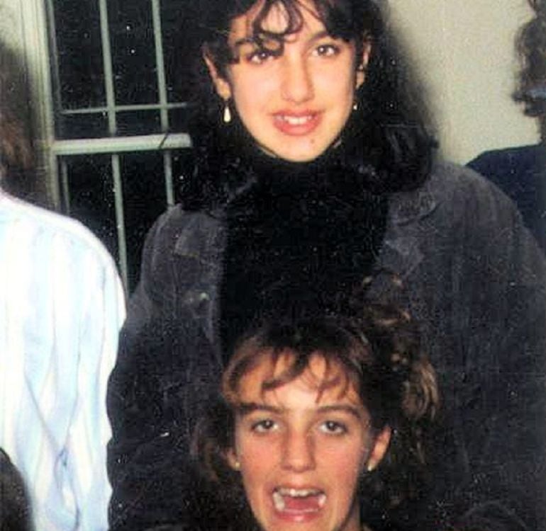 Foto difundida en su día tras la desparición de las niñas