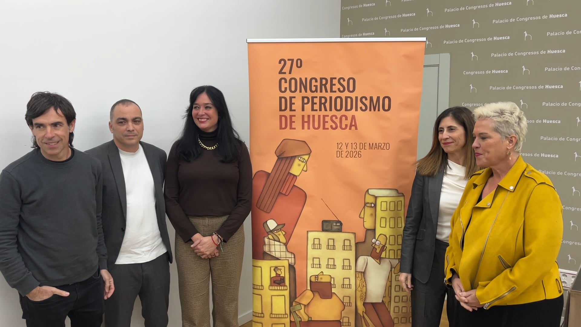 Presentación del cartel del Congreso de Periodismo de Huesca