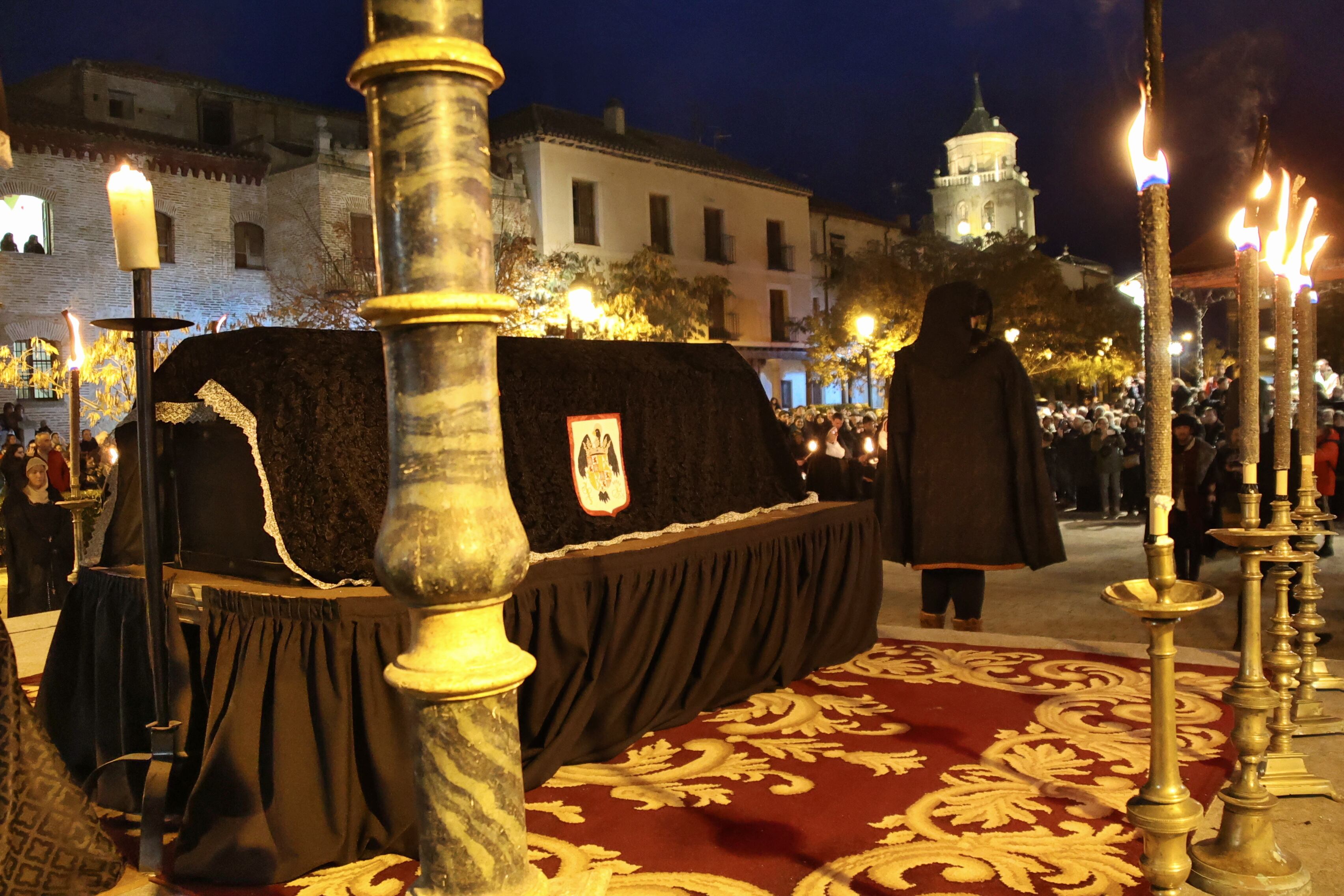Recreación de las honras fúnebres a Isabel la Católica en Arévalo
