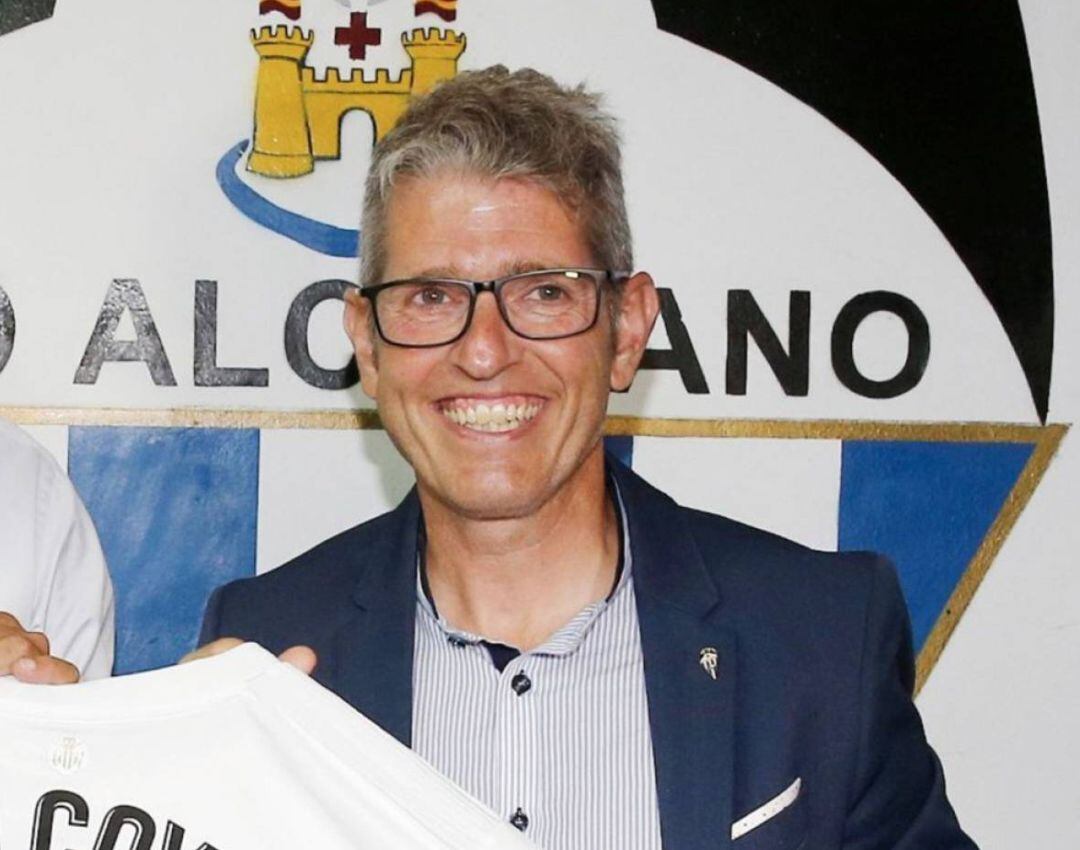 Juan Serrano, presidente del CD Alcoyano