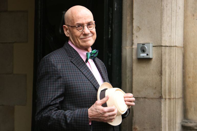 James Ellroy, guanyador del XIII Premi Pepe Carvalho, al Palau de la Virreina