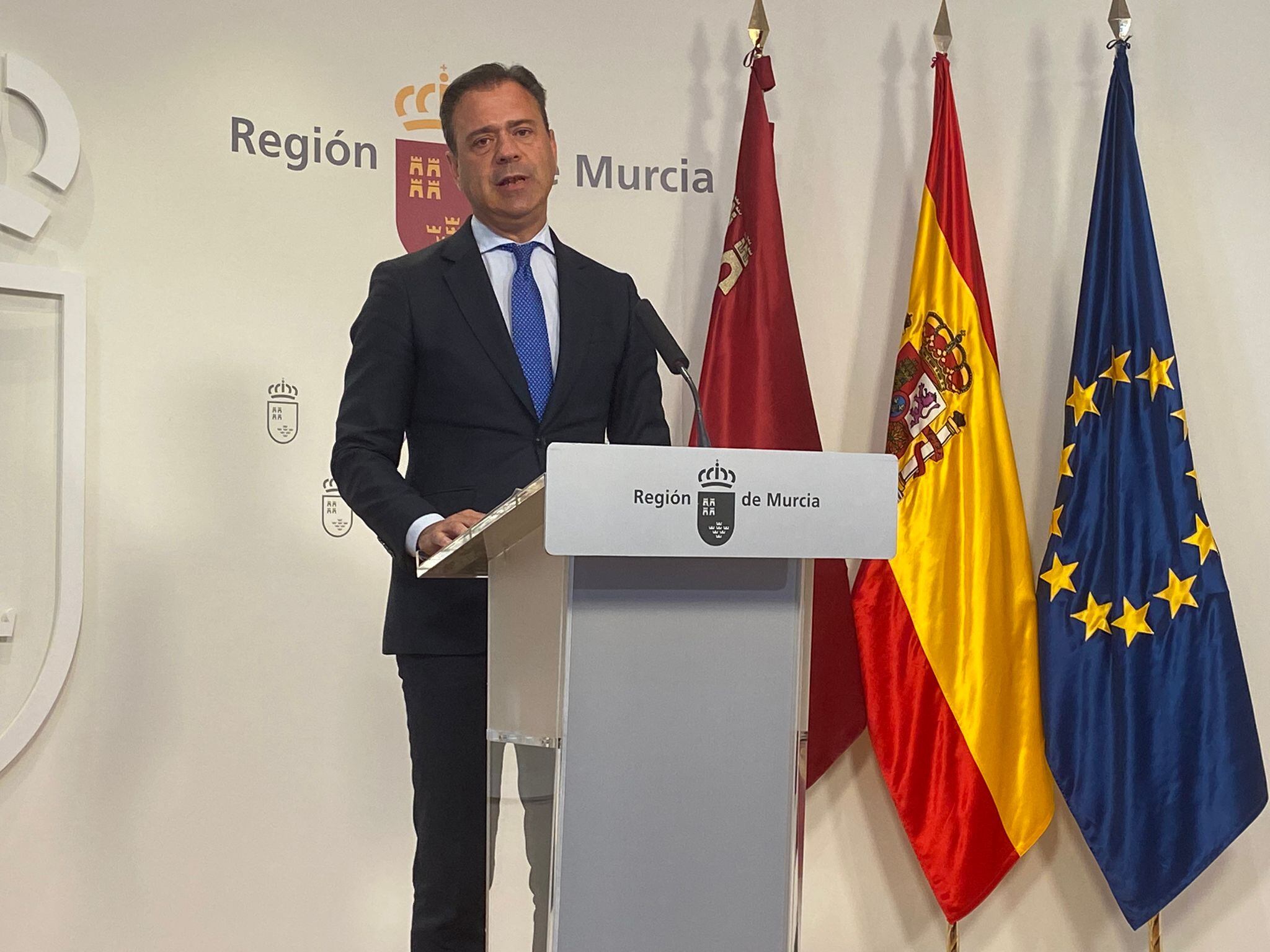 Marcos Ortuño, portavoz del Gobierno de la Región de Murcia