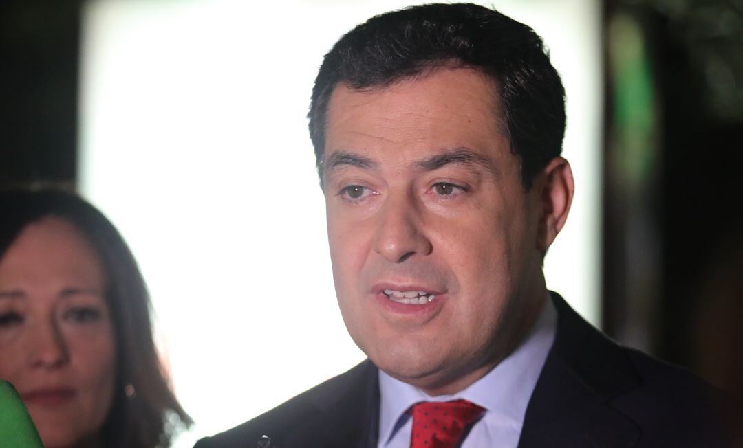 Juanma Moreno, presidente de la Junta de Andalucía.