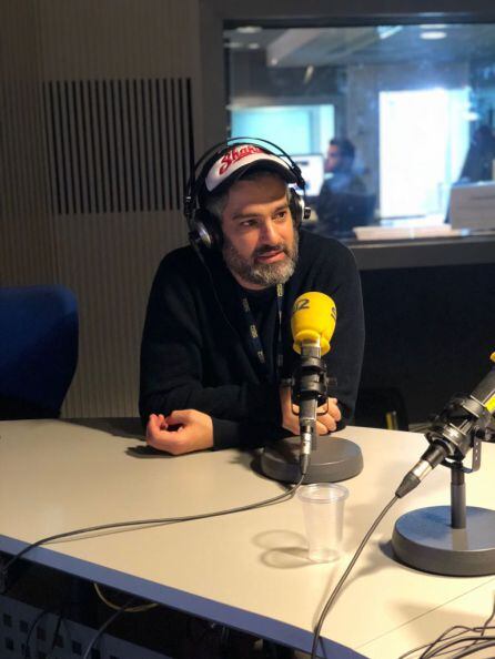 Cabrera durante la entrevista