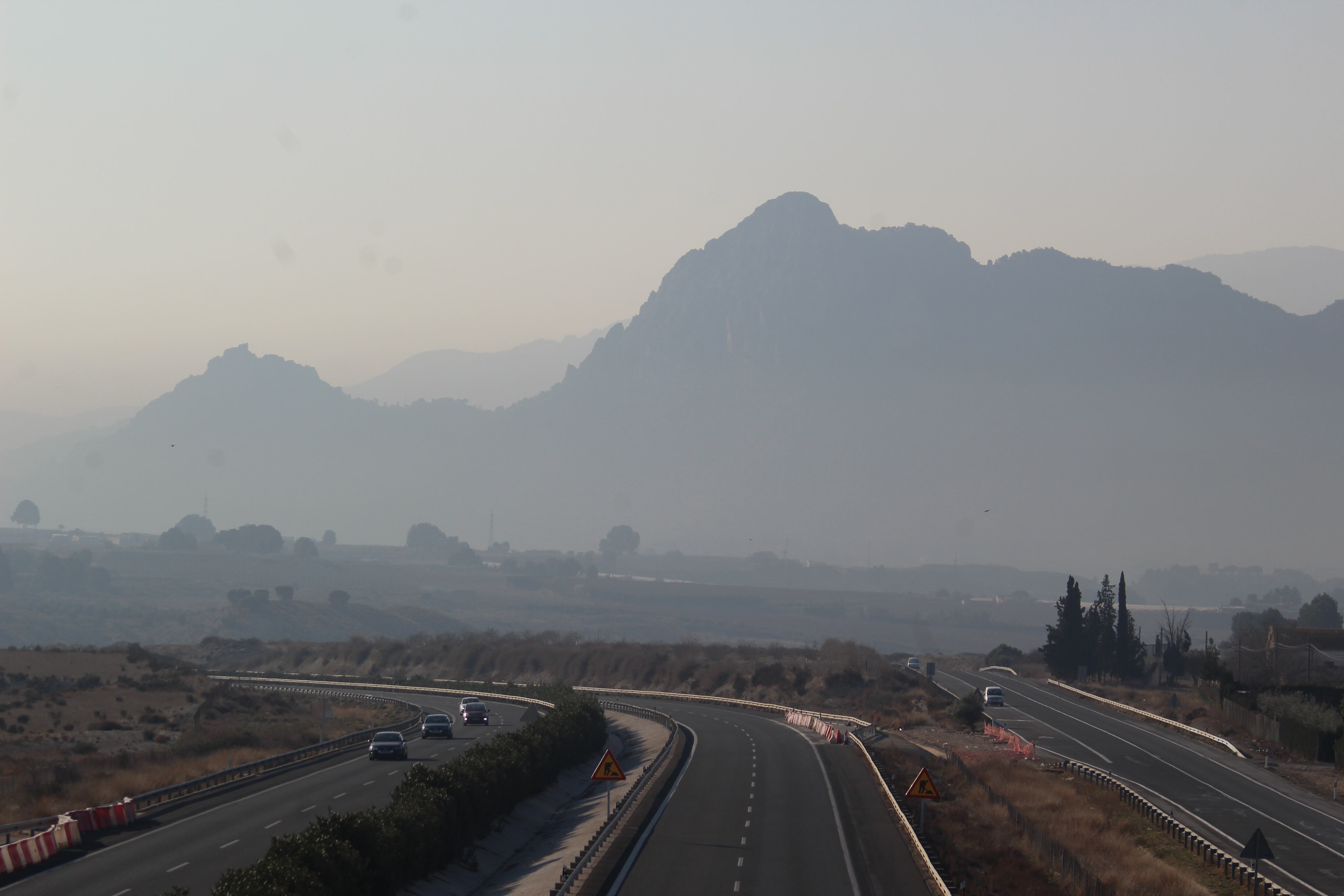 Episodio de contaminación este sábado en Cieza