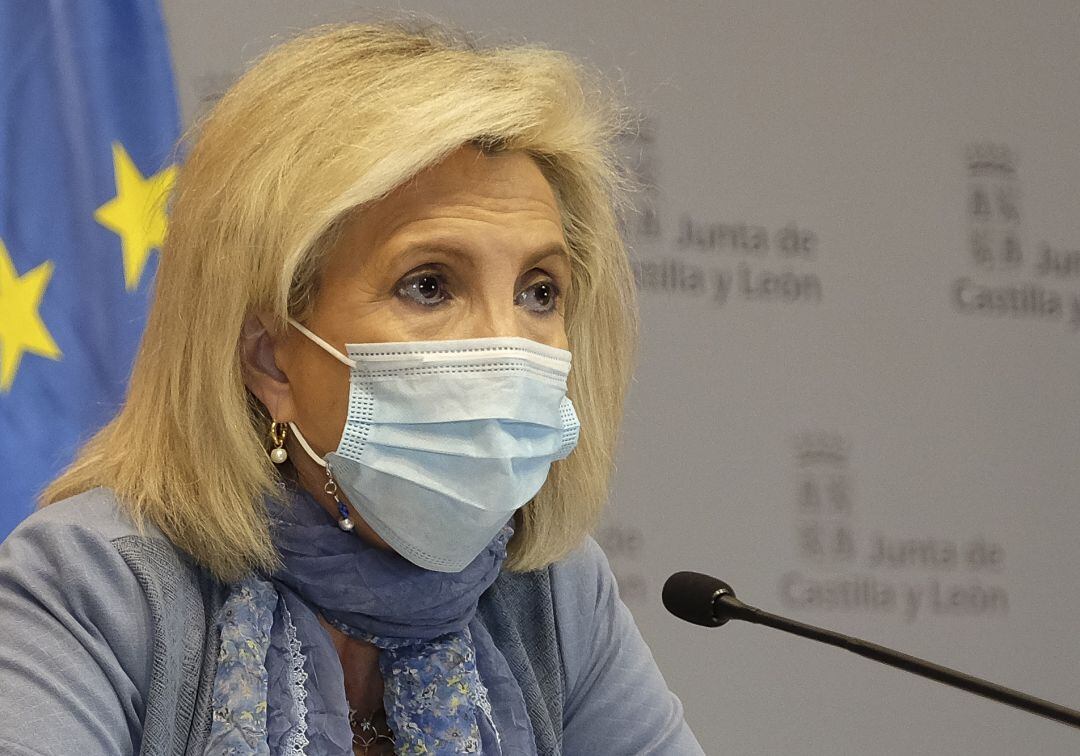 La consejera de Sanidad, Verónica Casado