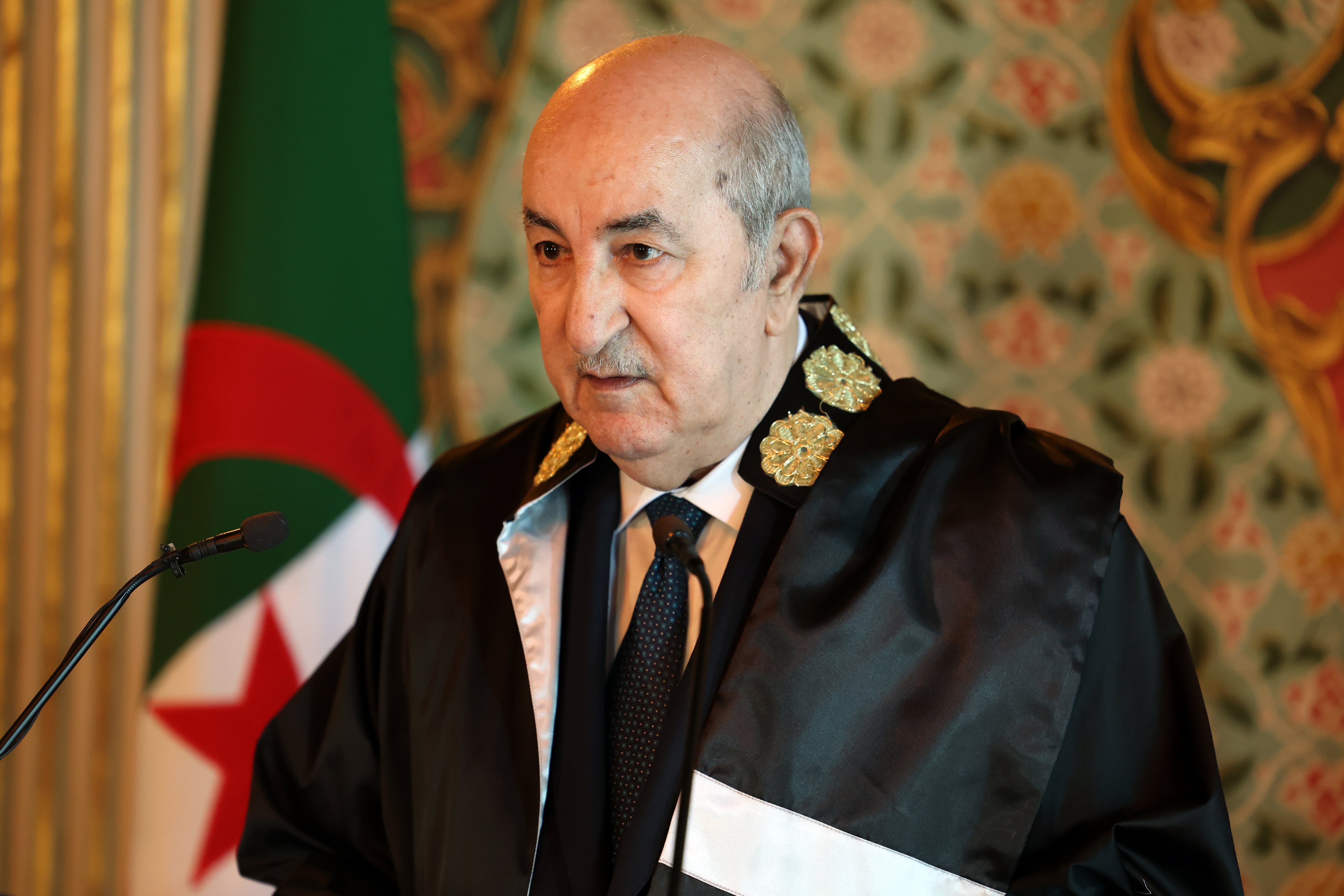 El presidente de Argelia, Abdelmadjid Tebboune