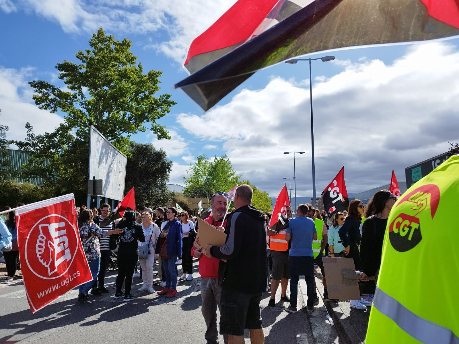 Imagen de la protesta