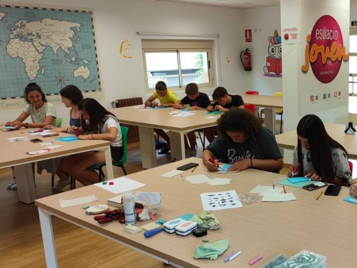 Buena aceptación del ‘Verano Activo 2023’, la propuesta del Espacio Joven de Barbastro